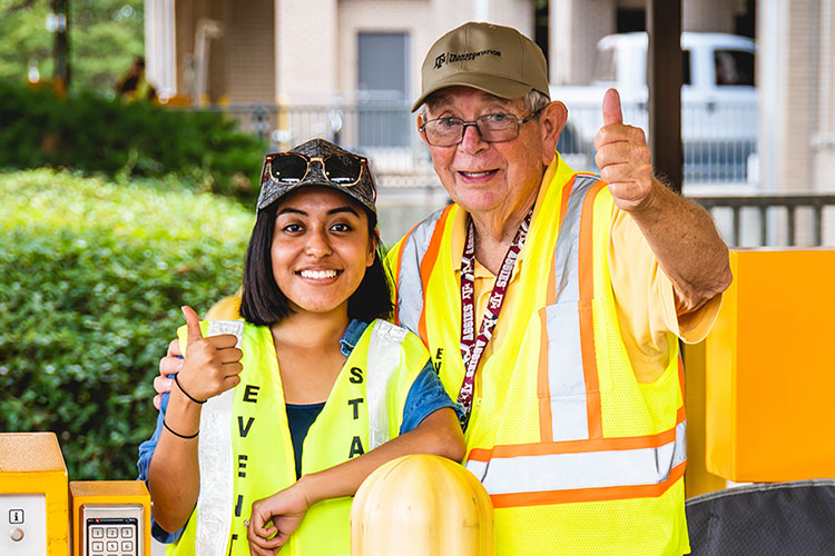 employees assisting customers