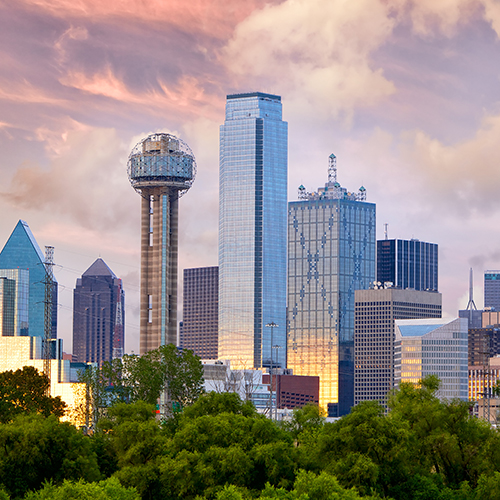 View of Downtown Dallas