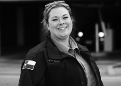 Corinne Young - The Battalion; TS officer Brooke Owens is one of the many parking officers who patrols the A&M campus daily